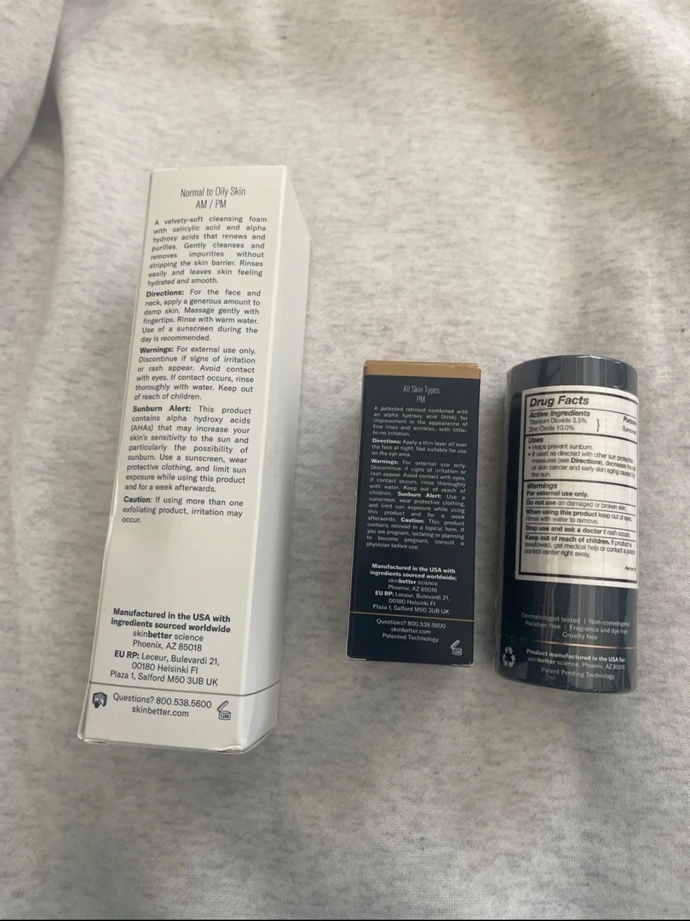 Skin Better Science 3 piece bundle never opened